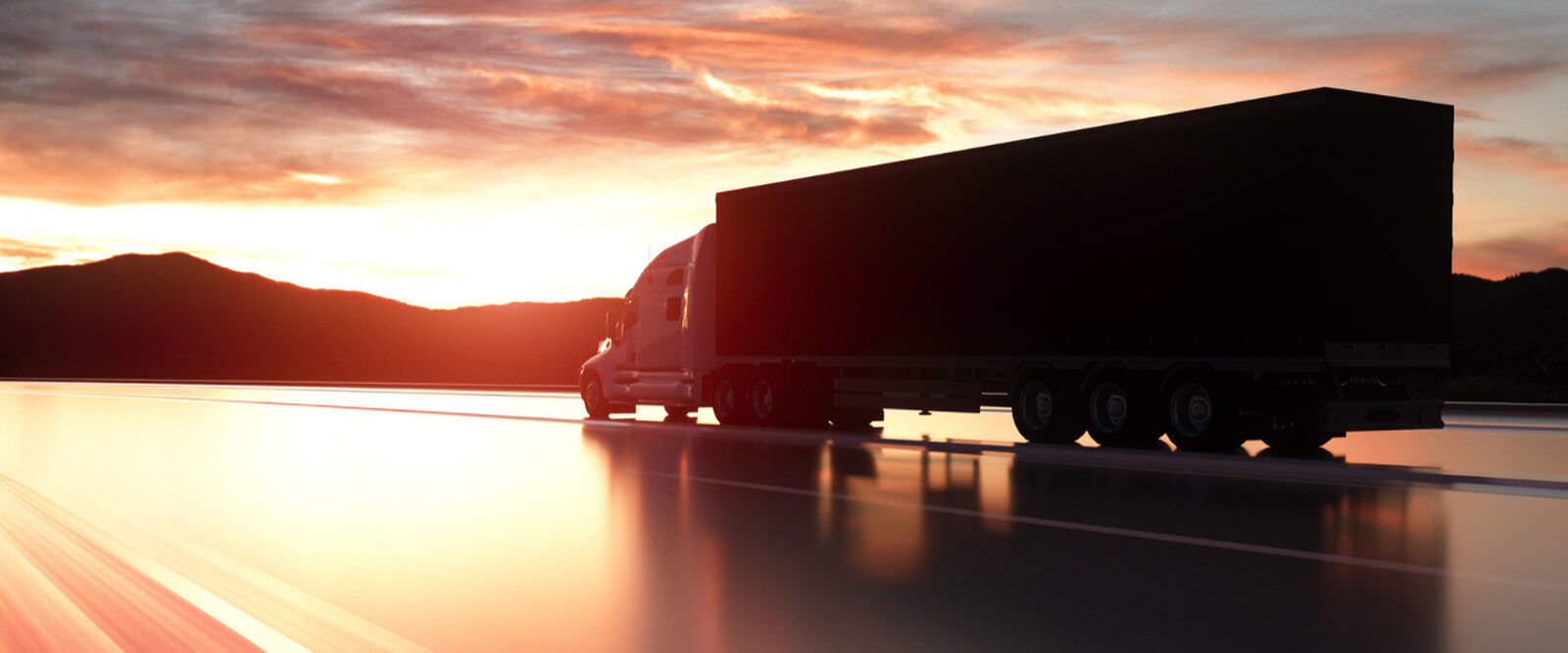 Motor Truck Cargo Insurance Coverage for Semi on Highway